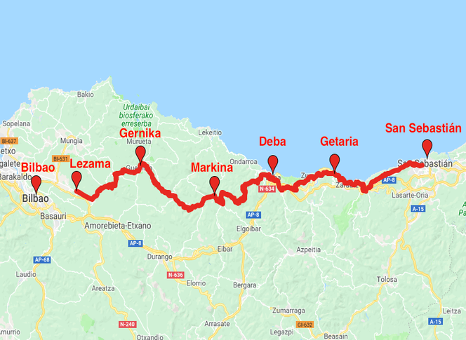 Spain - Northern Way - San Sebastian - Bilbao | Magic Hill Holidays